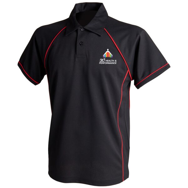 Performance Piped Polo Shirt Thumbnail
